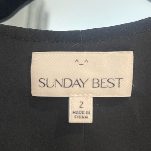 Sunday Best Size 2 Black Mini Dress - Picture 5 of 5